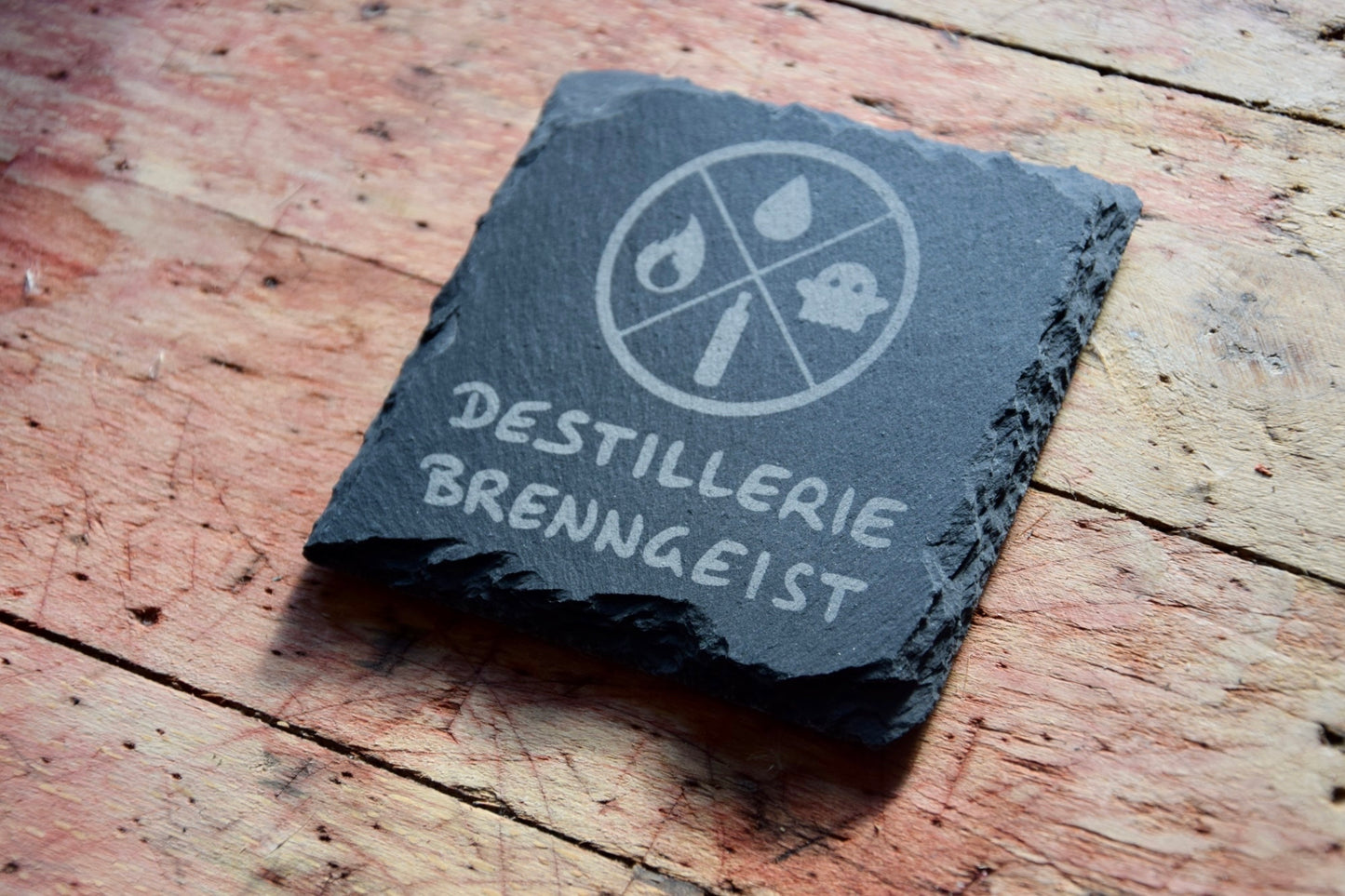 Schieferuntersetzer
