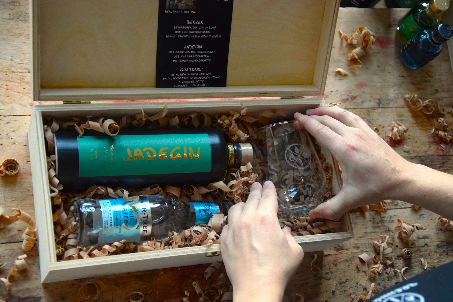 Brenngeist Geschenkbox GIN